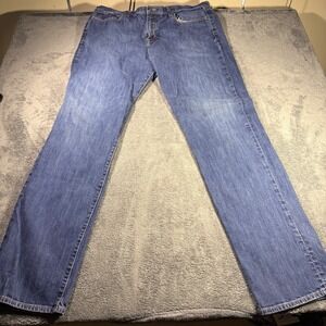 Lucky Brand 329 Classic Straight Mens Jeans 40x36 Medium Wash Blue Denim Pants